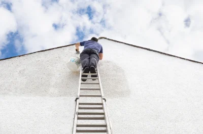Peinture extérieure à la Chaux — façades et ravalement